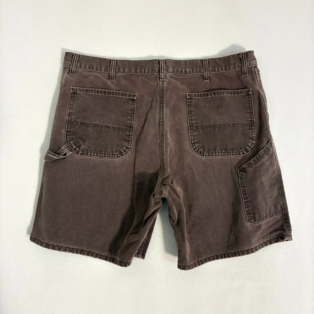 Vintage 90s Carhartt Carpenter Shorts Mens Size 42 (Fits 40) Union Made B24 BRG‎